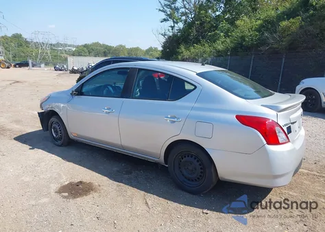 2017 Nissan Versa 1.6 Sv из США, поврежденный, VIN 3N1CN7AP6HK467143